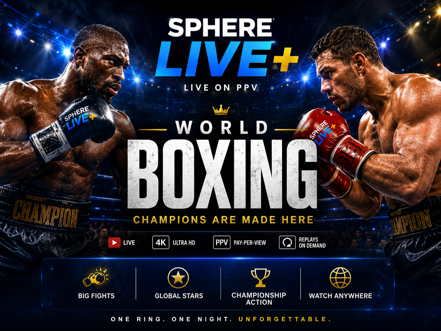 SPHERE Live+ World Boxing